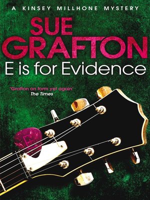 cover image of E is for Evidence